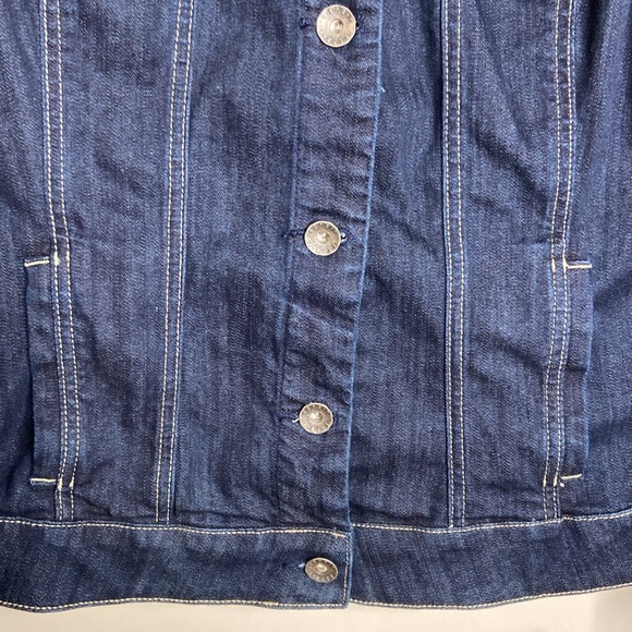 ESPRIT Dark Wash Classic Denim Jacket - Picture 3 of 10